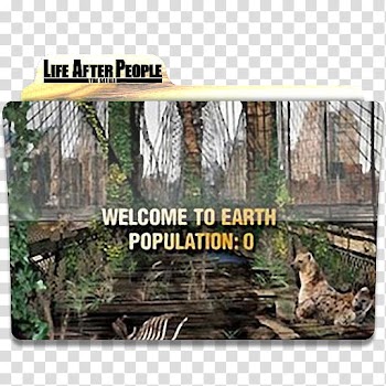 Tv Show Icons, life after people, Life After People folder icon transparent background PNG clipart