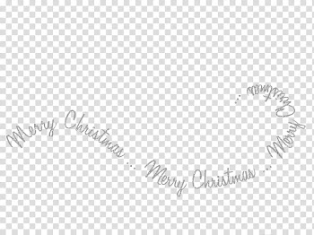 Twas The Night Before Christmas, Merry Christmas text transparent background PNG clipart