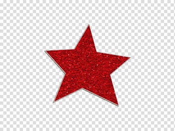 Twas The Night Before Christmas, red star illustration transparent background PNG clipart