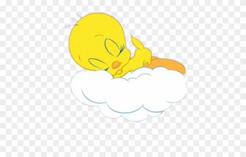 Tweety Titti Sweetdreams Goodnight Cartoon Cloud Theclo - Good Night Tweety Bird