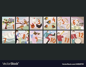 twelve days of christmas collection of images