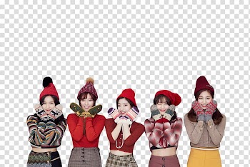 TWICE HEART SHAKER , woman in red long-sleeved shirt transparent background PNG clipart