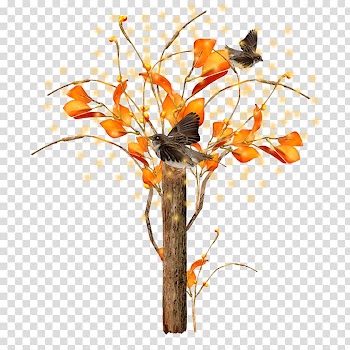Twig Autumn Leaf , autumn transparent background PNG clipart