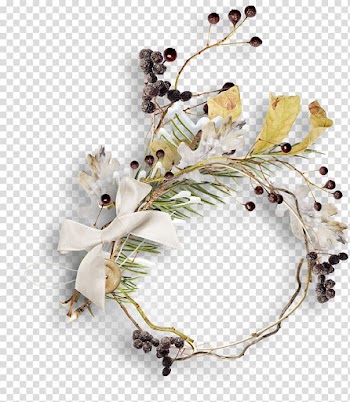 Twig Branch Christmas tree, Christmas tree branches twigs ring transparent background PNG clipart