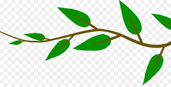 Twig Branch Clip art - Leaf 