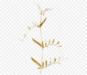 Twig Leaf Gold Tree - Leaf 