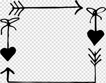 Twig Line art Leaf , Hand Drawn frames transparent background PNG clipart