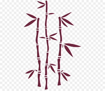 Twig Paper Sticker Bamboo Branch - bamboo 