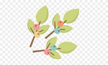Twigs With Berries Svg Cutting Files For Scrapbooking - Scrapbooking Svg Mason Jar Cutting Files