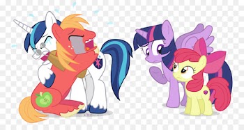 Twilight Sparkle Big McIntosh Apple Bloom Pony Winged unicorn -  