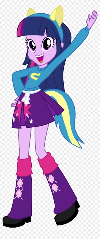 Twilight Sparkle Cheering By Masemj - Equestria Girls Twilight Sparkle