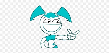 Twilight Sparkle Green Facial Expression Line Art Smile - My Life As A Teenage Robot Png