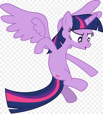 Twilight Sparkle My Little Pony Winged unicorn YouTube - flying 