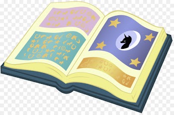 Twilight Sparkle Pinkie Pie Princess Luna Rainbow Dash Applejack - magic book 