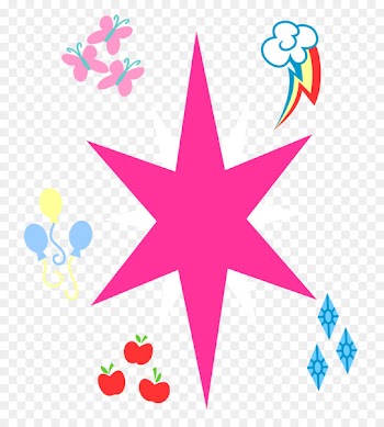 Twilight Sparkle Pinkie Pie Rainbow Dash Sunset Shimmer Applejack - qna vector 