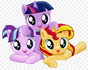 Twilight Sparkle Pony Tempest Shadow Princess Luna Princess Celestia - not babaies 