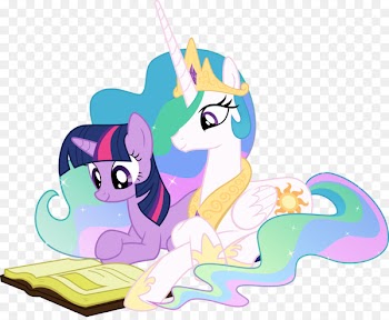 Twilight Sparkle Princess Celestia Princess Cadance Princess Luna Rainbow Dash - reading a child 
