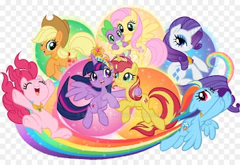 Twilight Sparkle Sunset Shimmer Rarity Pony Pinkie Pie -  