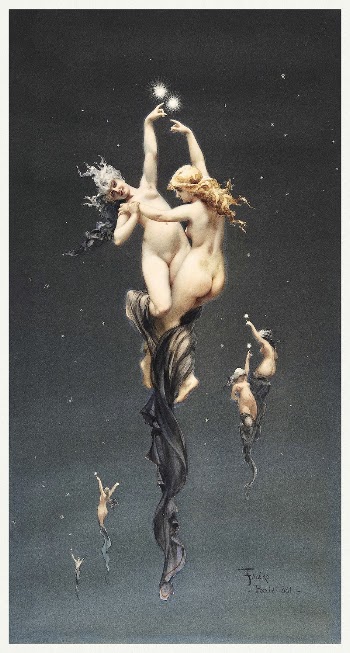 Twin Stars (1851&ndash;1896) by Luis | Free Photo Illustration - rawpixel
