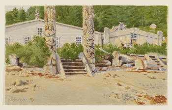 Twin Totems, Kasaan. Original from the Minneapolis | Free Photo - rawpixel