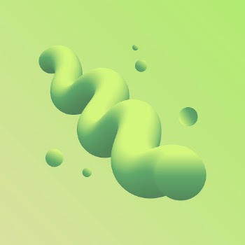 Twisted 3D abstract shape clipart, | Free PSD - rawpixel