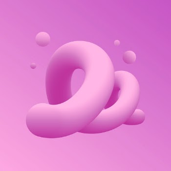 Twisted 3D abstract shape clipart, | Free PSD - rawpixel