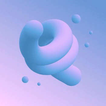 Twisted 3D abstract shape clipart, | Free Vector - rawpixel