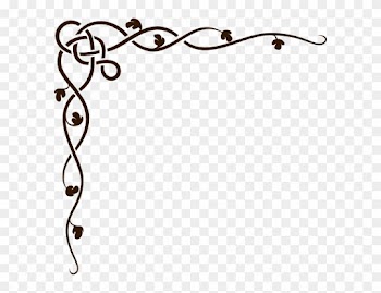Twisted - Black And White Side Border