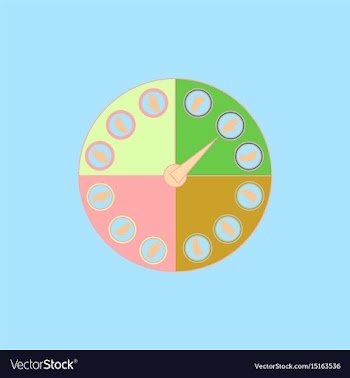 Twister classic party game vector image