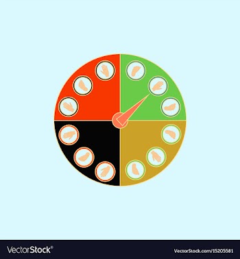 Twister classic party game vector image