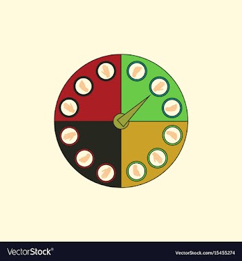 Twister classic party game vector image