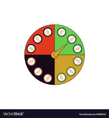 Twister classic party game vector image
