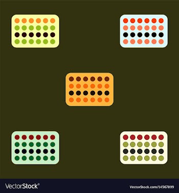 Twister game mat collection vector image