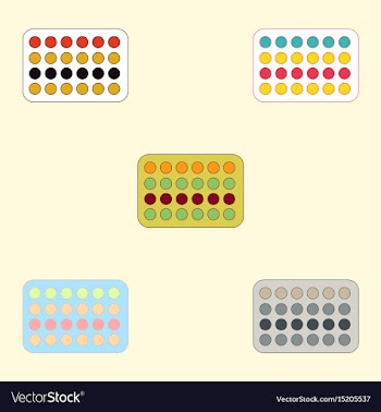 Twister game mat collection vector image