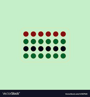 Twister game mat vector image