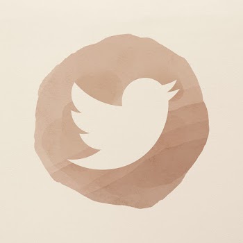 Twitter app icon psd with a watercolor… | Free stock illustration | High Resolution graphic