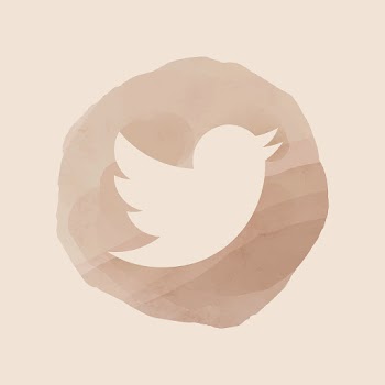 Twitter app icon vector with a watercolor… | Free stock illustration | High Resolution graphic
