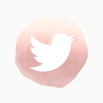 Twitter app icon vector with a watercolor… | Free stock illustration | High Resolution graphic