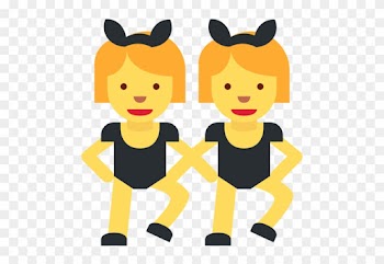 Twitter - Dancing Girl Emoji Vector