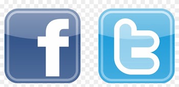 Twitter Facebook Icon Vector