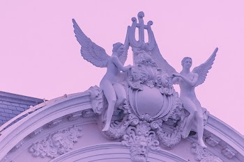 Two Angels Ornate Arch