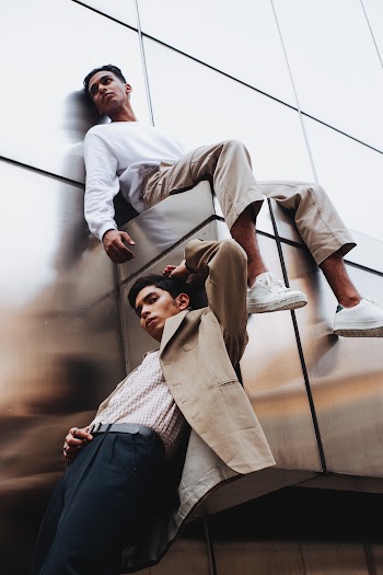 Two Asian Men