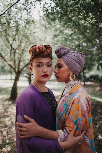 two asian women