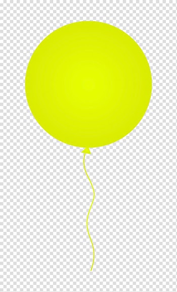 Two-balloon experiment Sharon W Starks, Yellow balloon transparent background PNG clipart