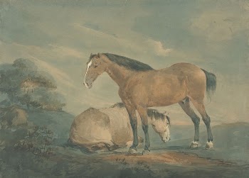 Two Bay Horses in a Landscape | Free Photo - rawpixel