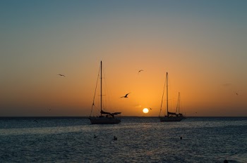 Two Boats On Body Of Water