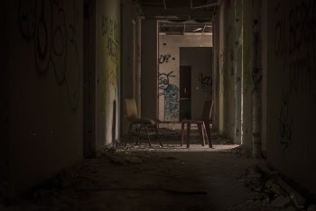 Two Chairs on Hallway