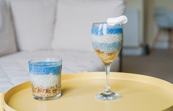 Two Clear Drinking Glasses