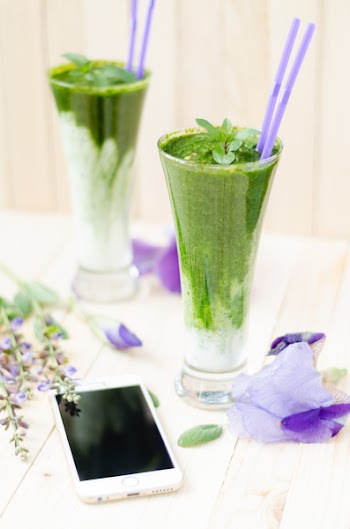 Two Clear Parfait Glasses