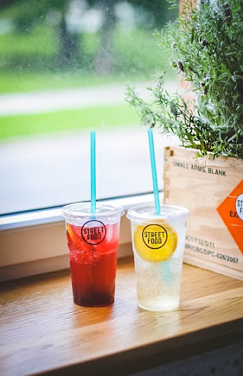 Two Clear Plastic Cups